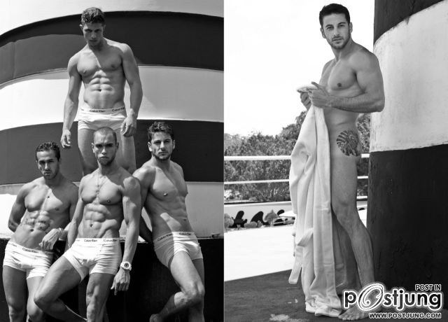 Lukas, Peter, Diego ( Elian Gallardo Models ) and Marlon ( The Week Dancer )