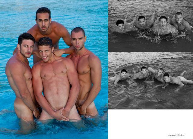Lukas, Peter, Diego ( Elian Gallardo Models ) and Marlon ( The Week Dancer )