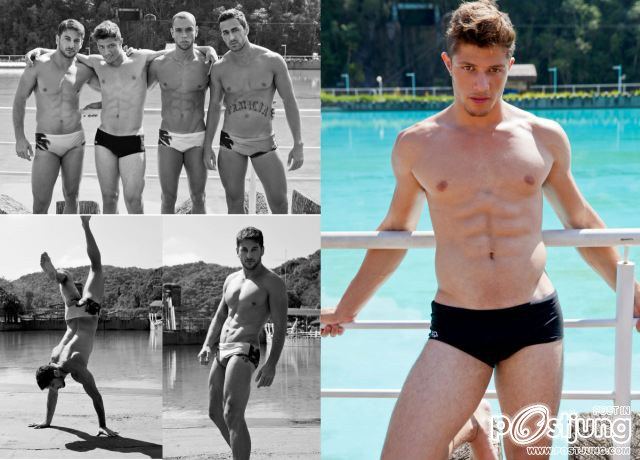 Lukas, Peter, Diego ( Elian Gallardo Models ) and Marlon ( The Week Dancer )
