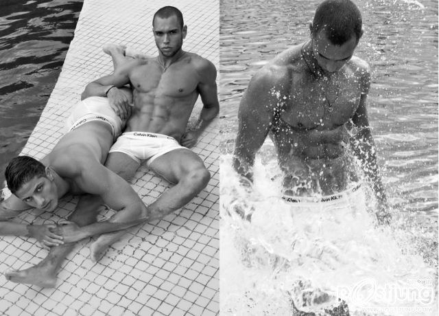 Lukas, Peter, Diego ( Elian Gallardo Models ) and Marlon ( The Week Dancer )