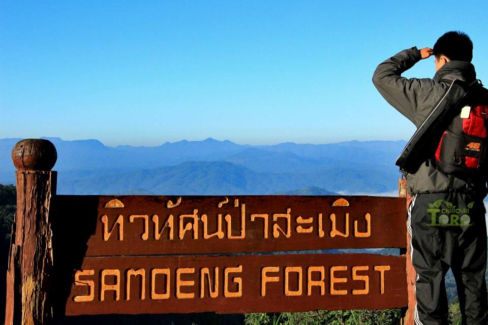 ทะเลหมอก ณ จุดชมวิว อ.สะเมิ ง ครับ
