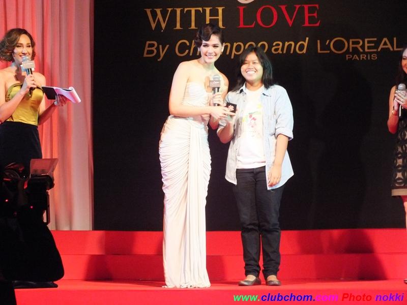 ชมพู่ อารยา ในงานFrom Cannes with Love, by Chompoo and L'Oreal Paris