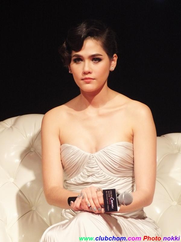 ชมพู่ อารยา ในงานFrom Cannes with Love, by Chompoo and L'Oreal Paris