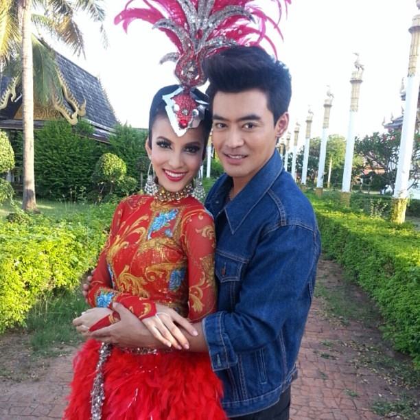 ภาพฟิตติ้งพระนาง ละครหางเครื่อง