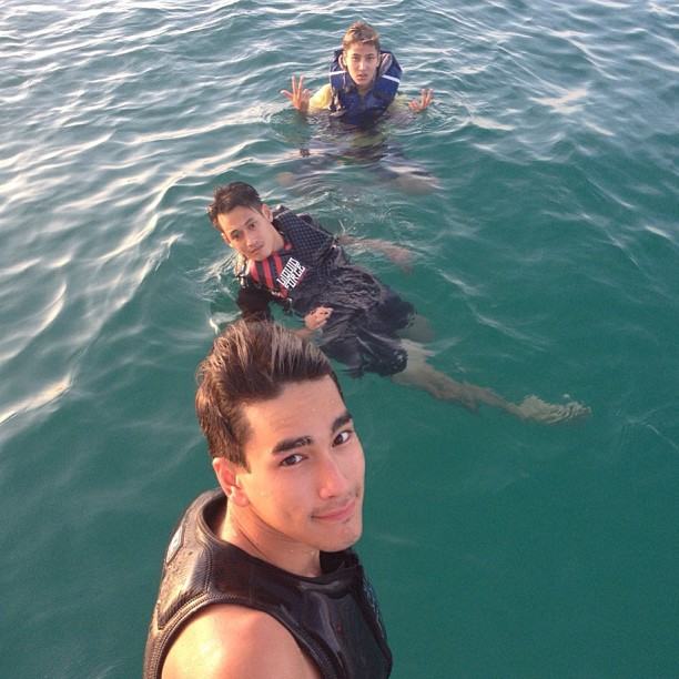 หมาก-ณเดชน์ ออกทริปแสนสนุก ล่องทะเลพัทยา