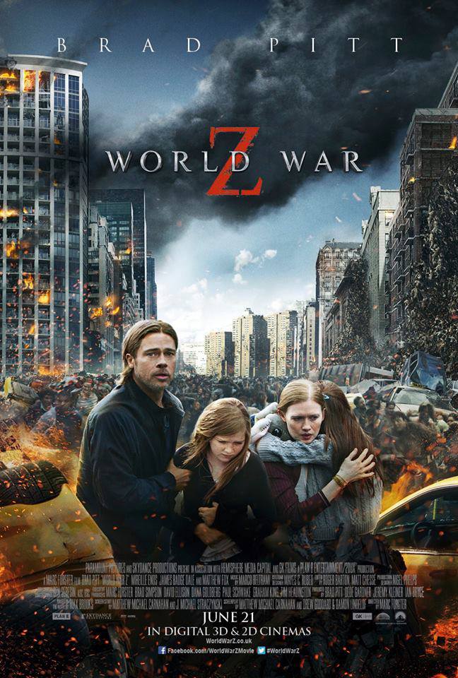 Brad Pitt กับหนังเรื่องใหม่ World War Z