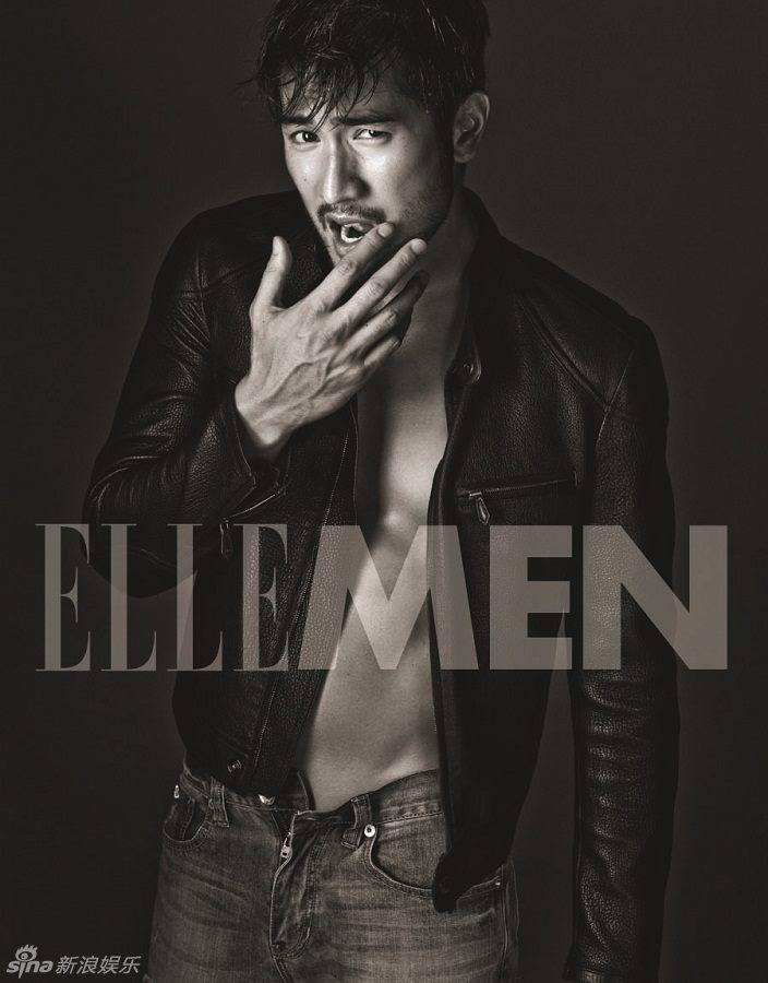 Godfrey Gao @ ELLE Men China May 2013