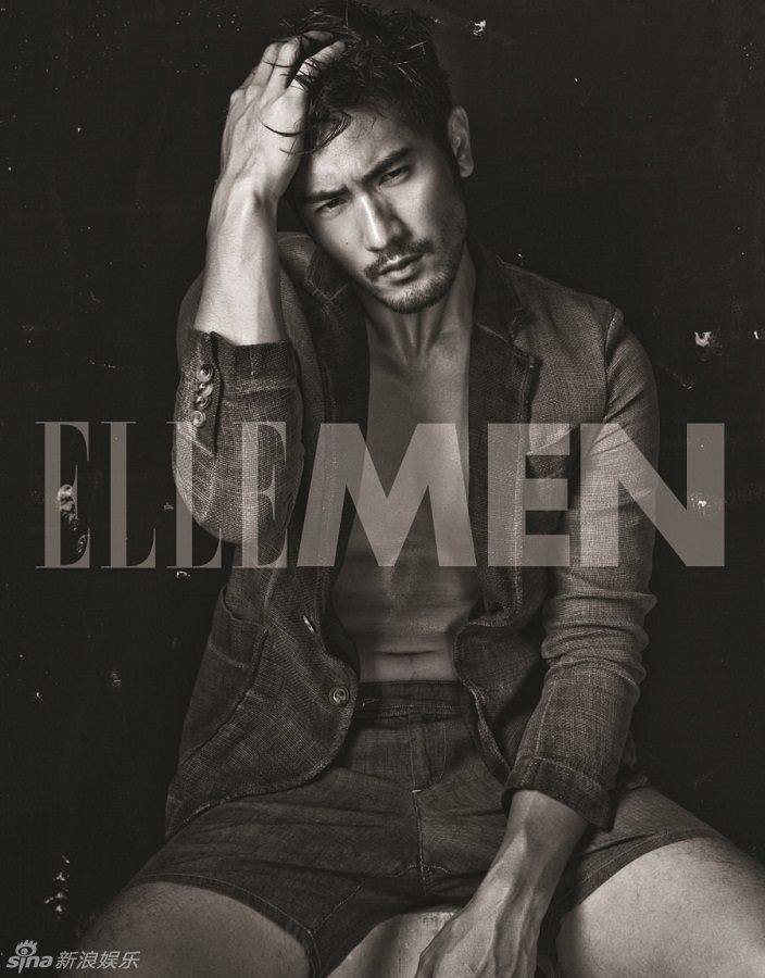 Godfrey Gao @ ELLE Men China May 2013