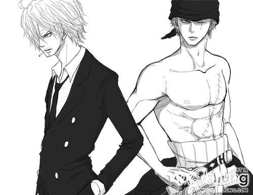 YAOI 224 - ซันจิ x โซโล