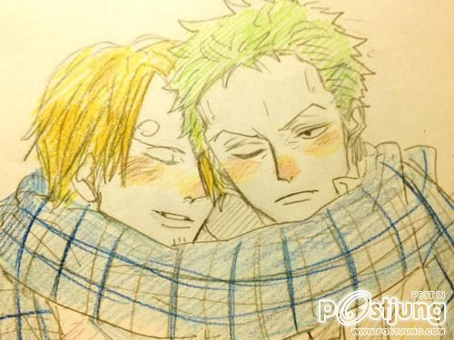 YAOI 224 - ซันจิ x โซโล