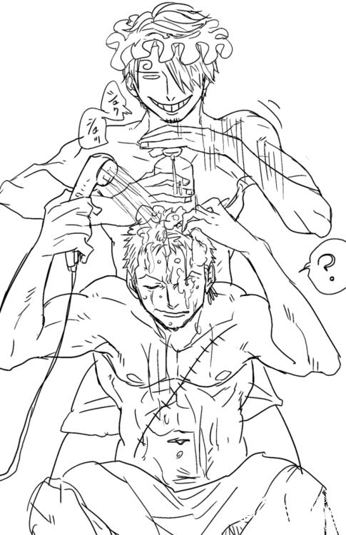 YAOI 224 - ซันจิ x โซโล