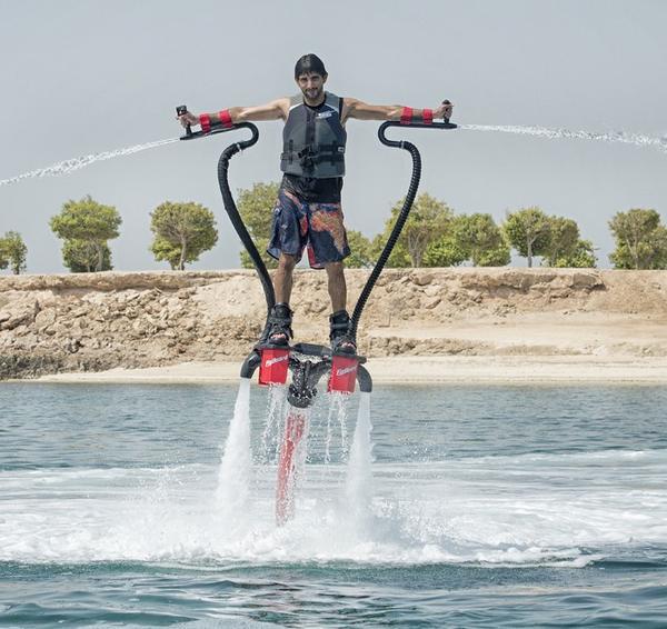 เจ้าชาย กับกีฬา JetLev