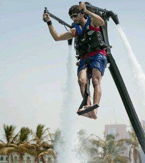 เจ้าชาย กับกีฬา JetLev