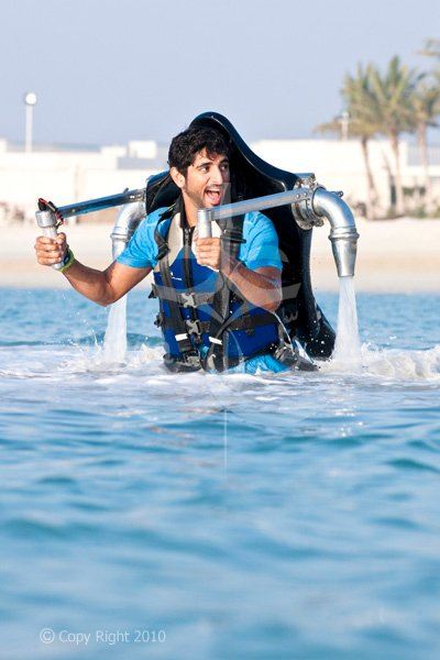 เจ้าชาย กับกีฬา JetLev