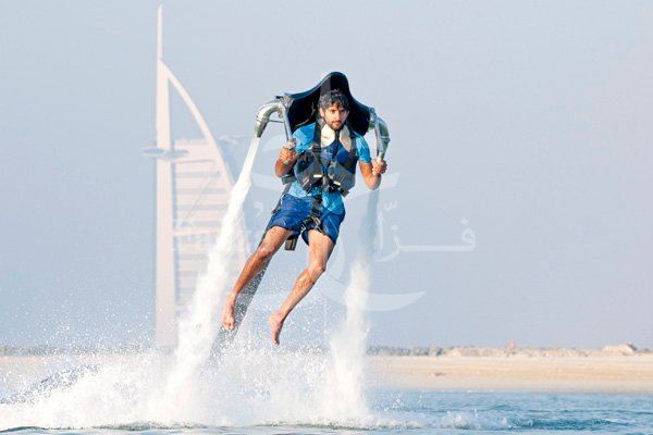 เจ้าชาย กับกีฬา JetLev
