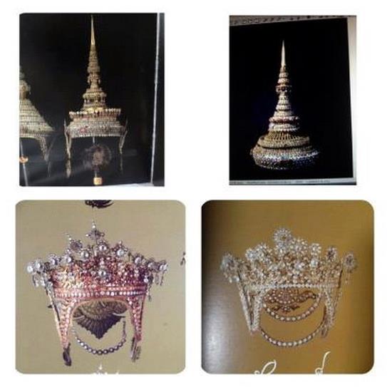 ศิราภรณ์ และหัวโขน คณะละครเจ้าพระยามหินทรศักดิ์ธำรงค์