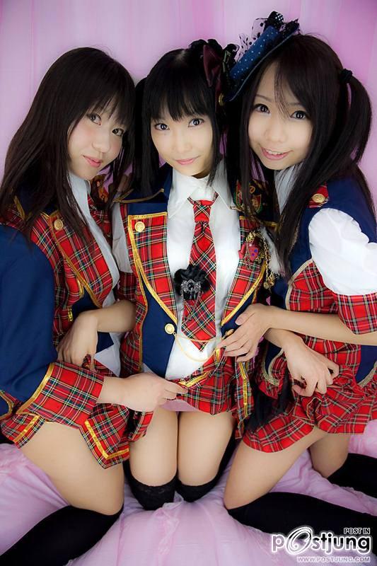 3 สาว  Cosplay น่ารัก ใสใส