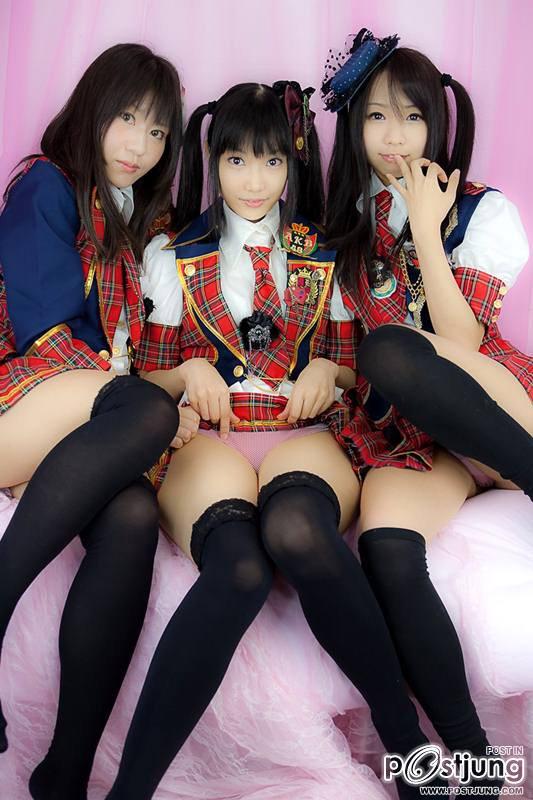 3 สาว  Cosplay น่ารัก ใสใส