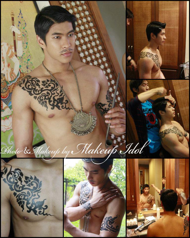 บ่าวเหนือ ในชุดพื้นเมือง