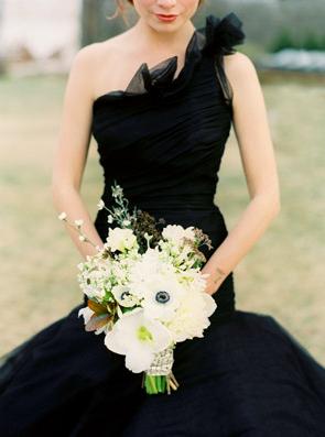 Black Wedding Dress