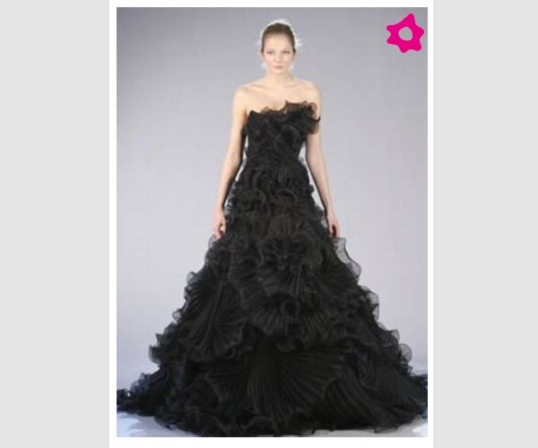 Black Wedding Dress