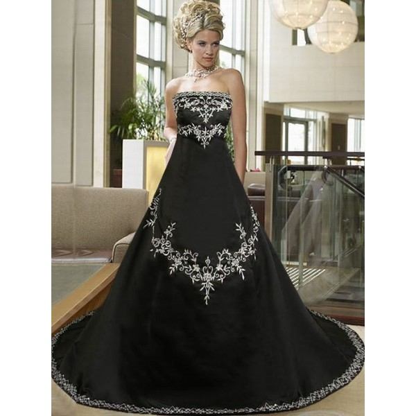 Black Wedding Dress