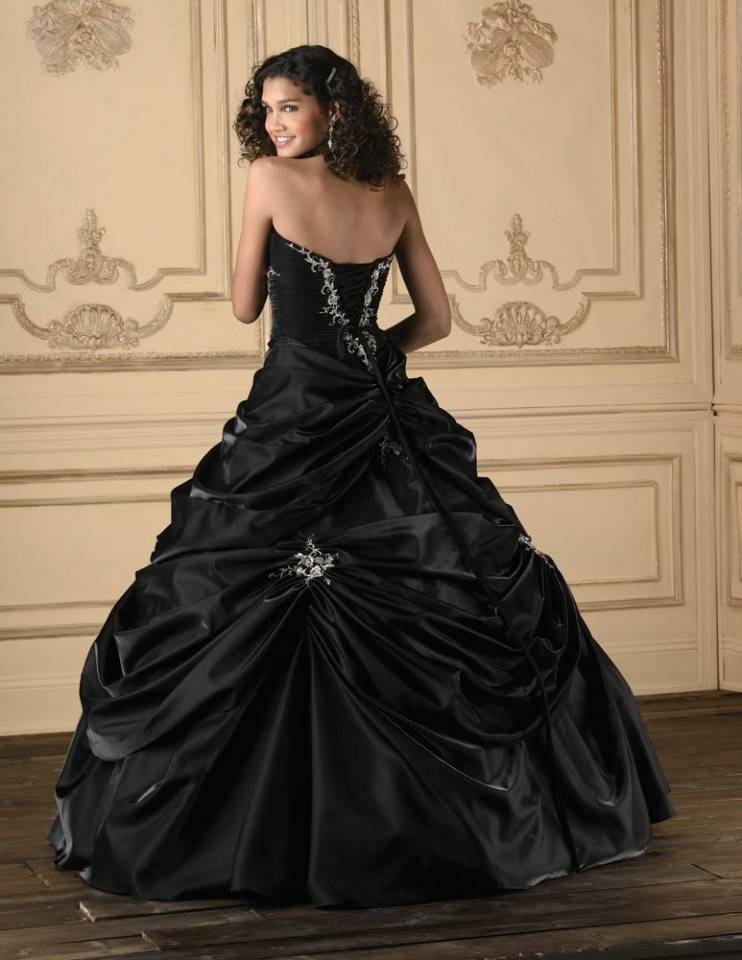 Black Wedding Dress