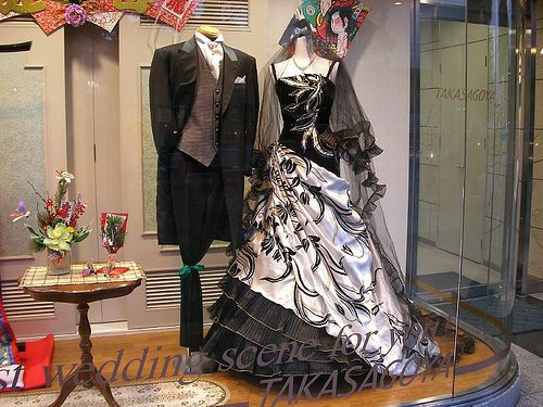 Black Wedding Dress