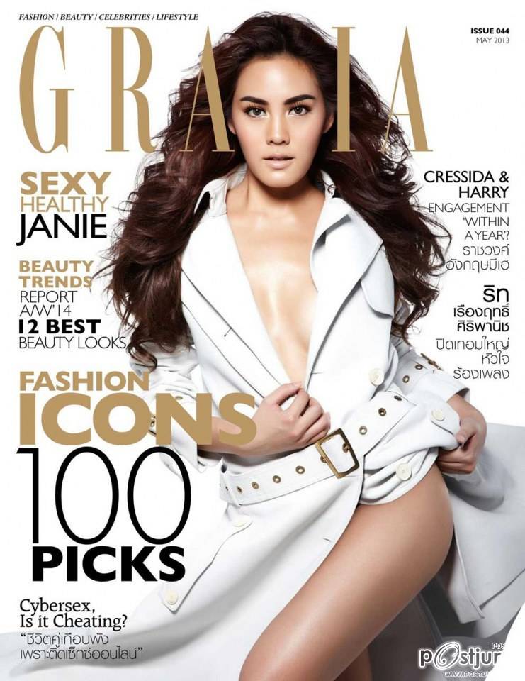 เจนี่ เทียนโพธิ์สุวรรณ @ GRAZIA vol.3 no.44 May 2013