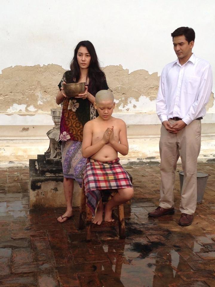 ทองเนื้อเก้า อัพเดต ภาพเบื้องหลัง "งานบวชเณรวันเฉลิม"เริ่มหลงรักน้องยอร์ชแล้ว