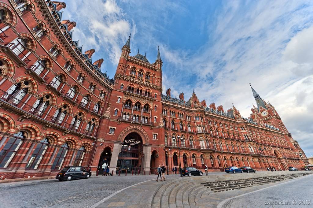St Pancras Railway Station, London, UK