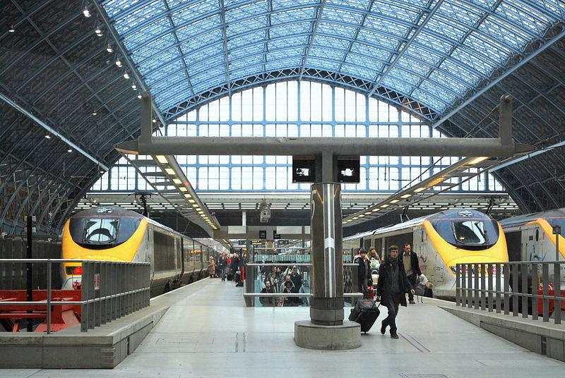 St Pancras Railway Station, London, UK