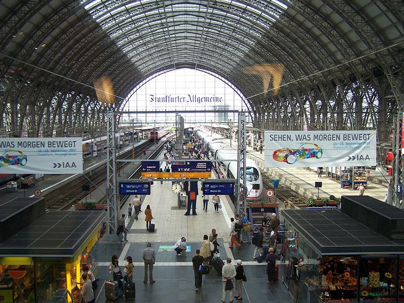 Frankfurt Hauptbahnhof, Frankfurt, Germany