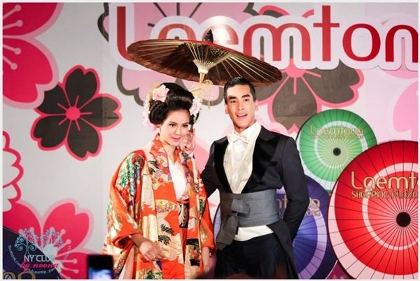 ญาญ่า-ณเดชน์ สวมมาดคู่รักญี่ปุ่น ในงานเปิดห้างแหลมทอง ระยอง