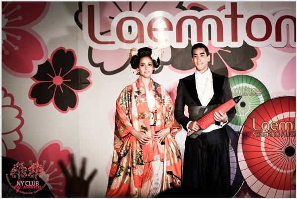 ญาญ่า-ณเดชน์ สวมมาดคู่รักญี่ปุ่น ในงานเปิดห้างแหลมทอง ระยอง