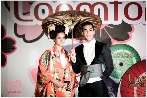 ญาญ่า-ณเดชน์ สวมมาดคู่รักญี่ปุ่น ในงานเปิดห้างแหลมทอง ระยอง