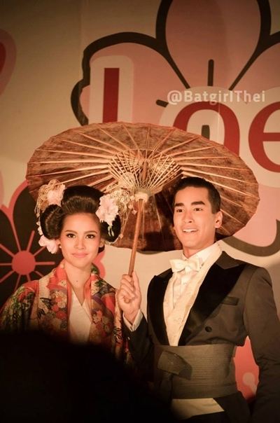 ญาญ่า-ณเดชน์ สวมมาดคู่รักญี่ปุ่น ในงานเปิดห้างแหลมทอง ระยอง
