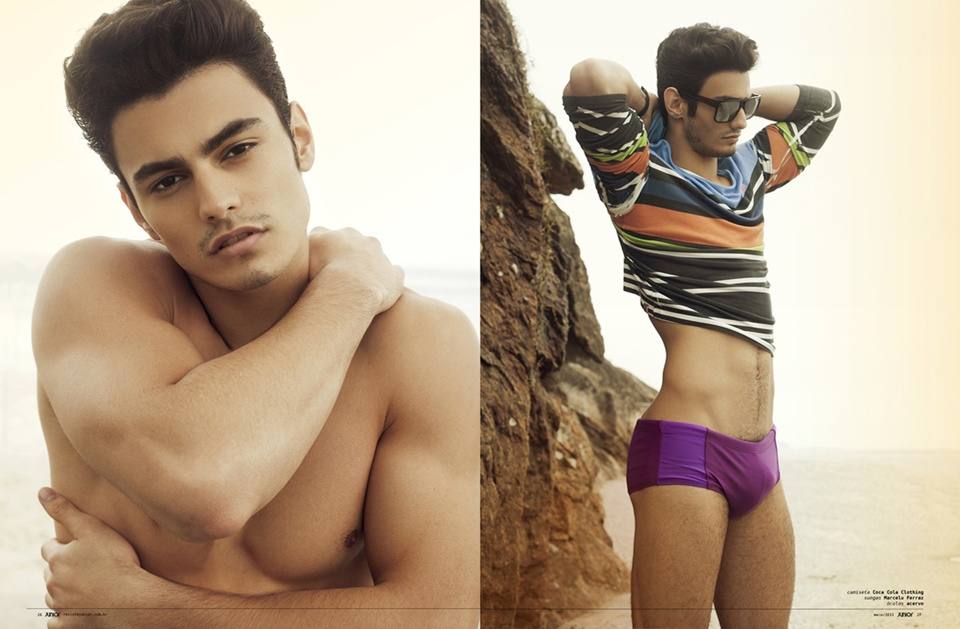 Twins Luis & Lucas Coppini @ Revista Junior Brazil no.51 May 2013