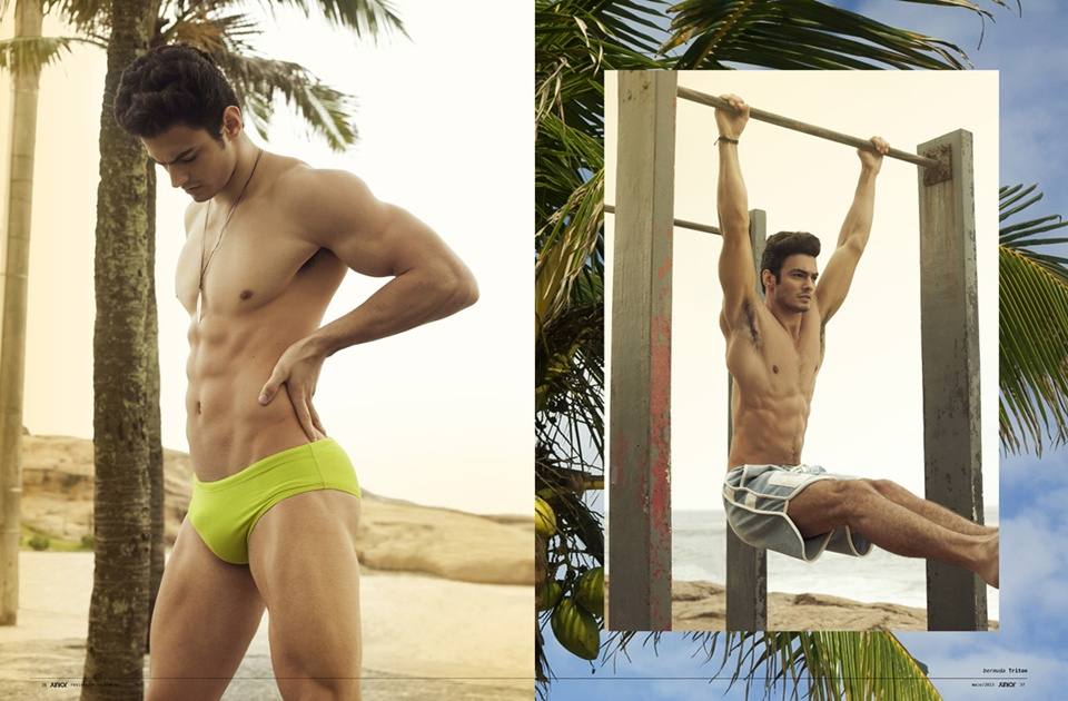 Twins Luis & Lucas Coppini @ Revista Junior Brazil no.51 May 2013