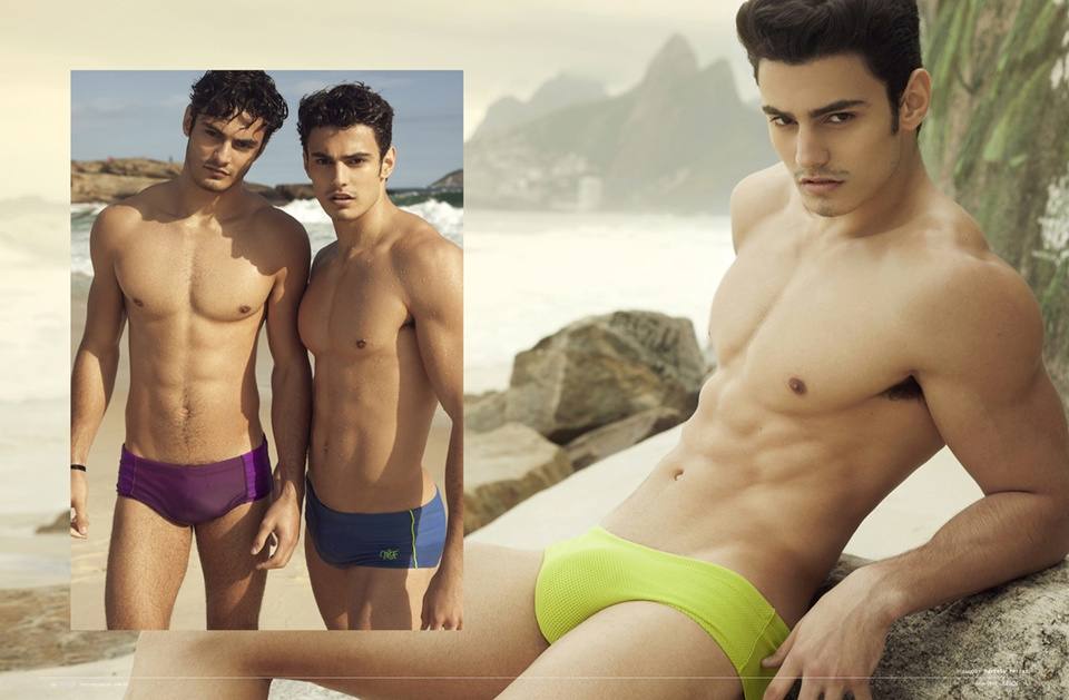 Twins Luis & Lucas Coppini @ Revista Junior Brazil no.51 May 2013