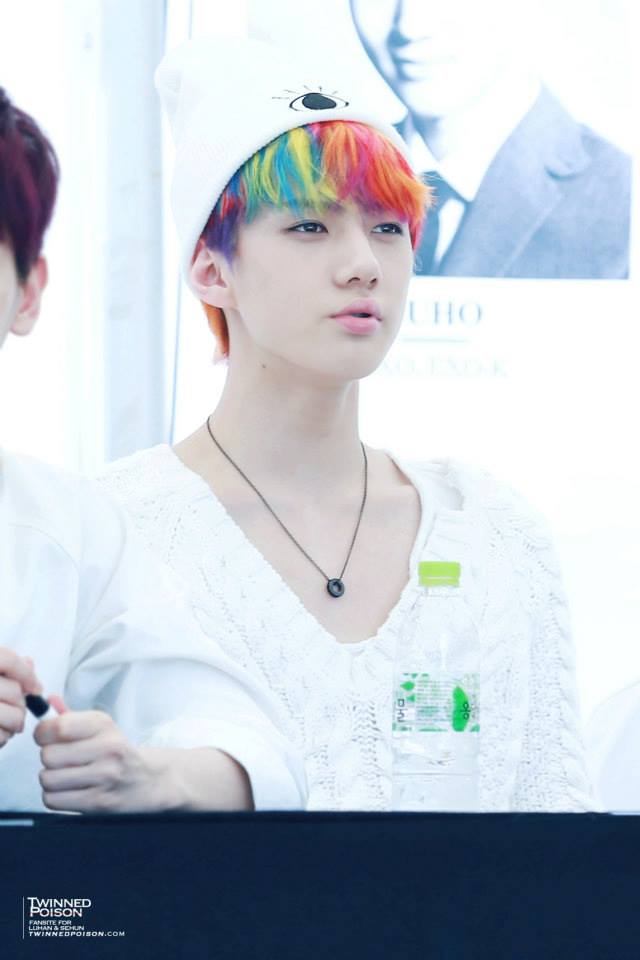 สีผมมักเน่ sehun