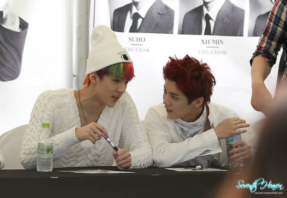 สีผมมักเน่ sehun