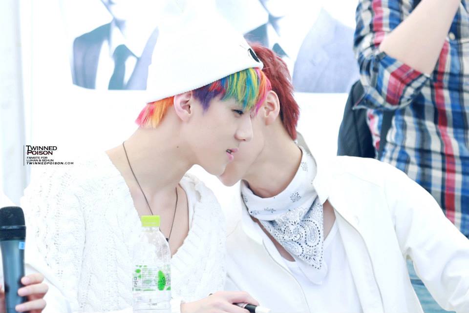 สีผมมักเน่ sehun