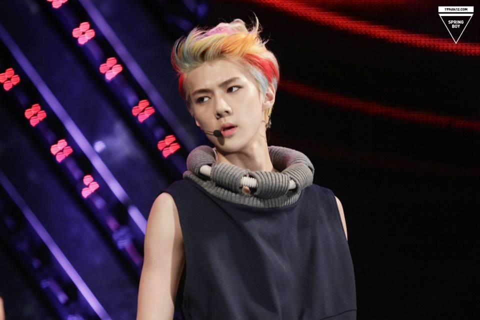 สีผมมักเน่ sehun