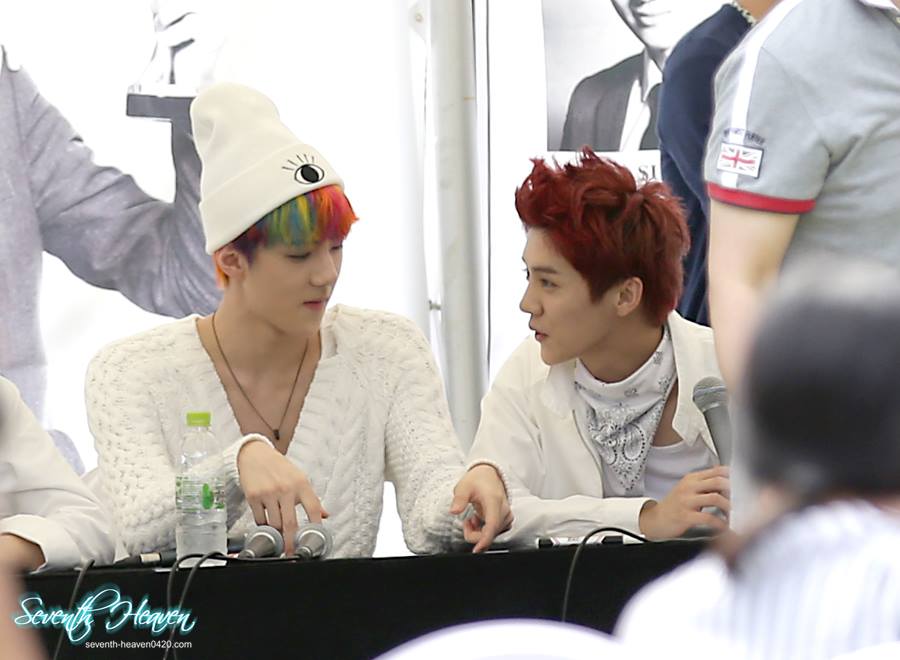 สีผมมักเน่ sehun