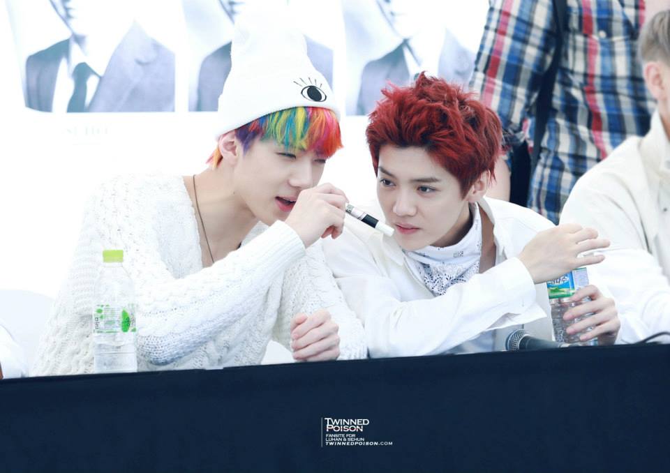 สีผมมักเน่ sehun