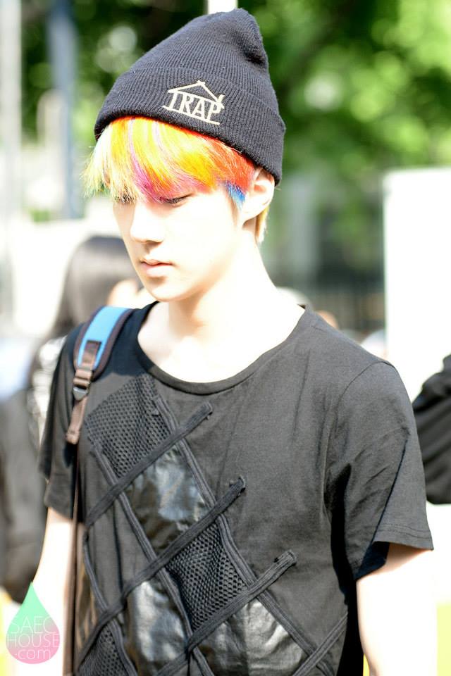 สีผมมักเน่ sehun