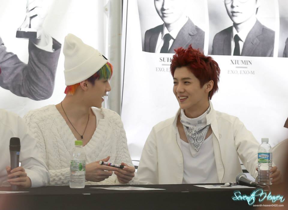 สีผมมักเน่ sehun