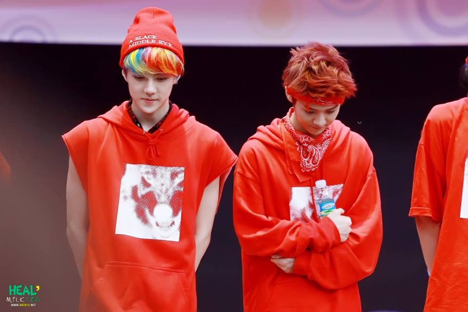 สีผมมักเน่ sehun