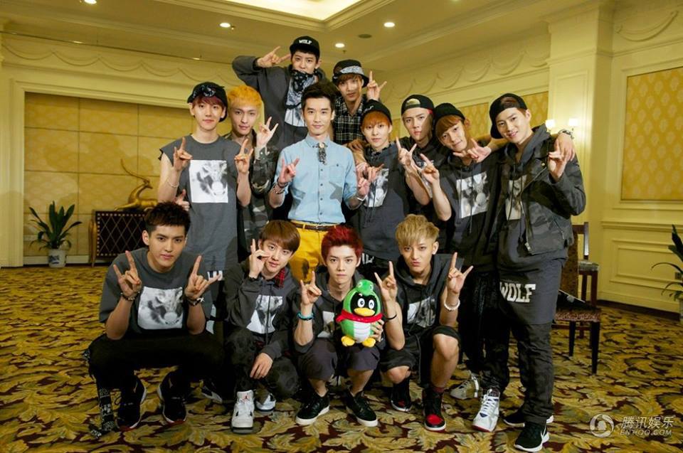 exo wolf comeback